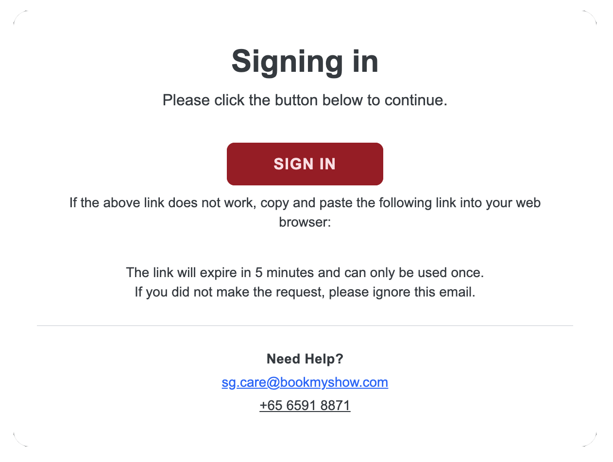 Step 2 : Verify your Email Address