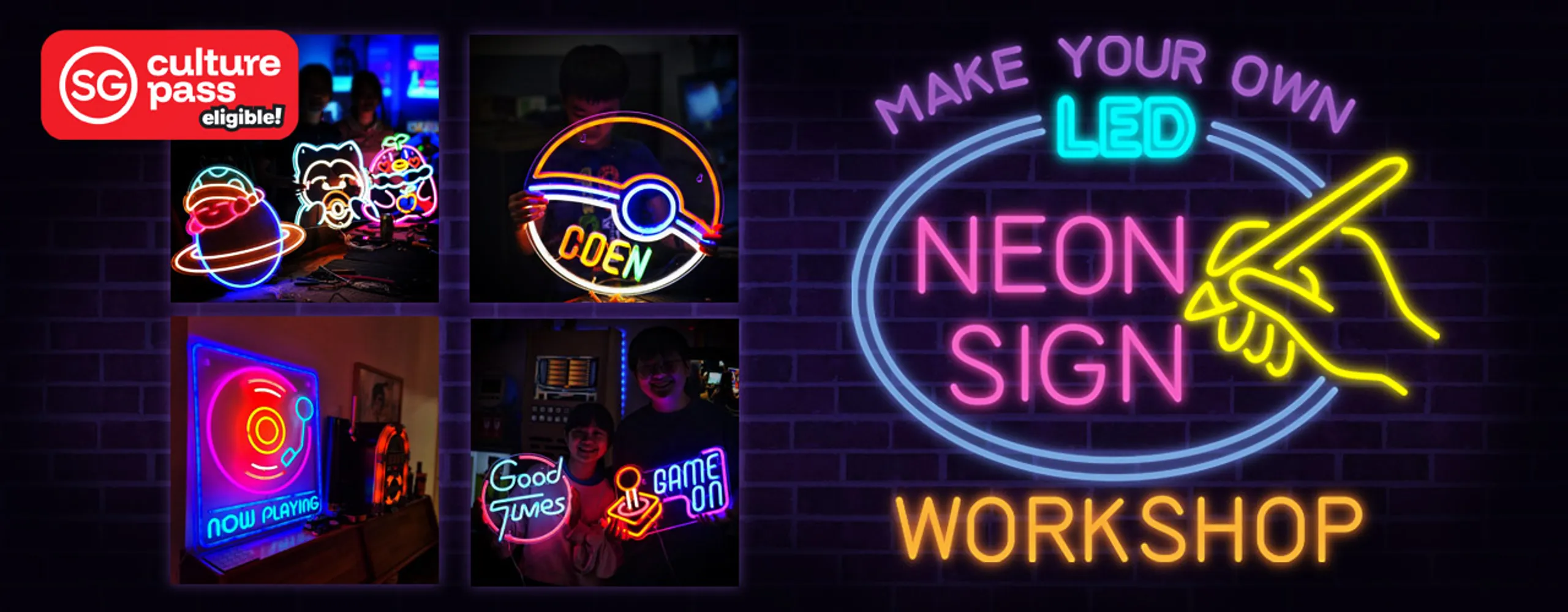 Make Your Own LED Neon Sign Workshop
