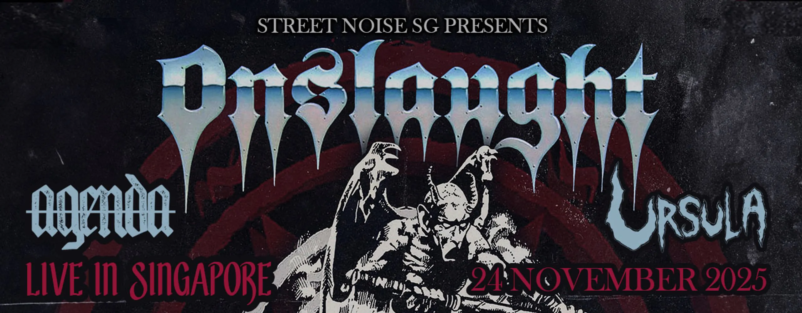 ONSLAUGHT (UK) - The Force From Hell Tour 2025