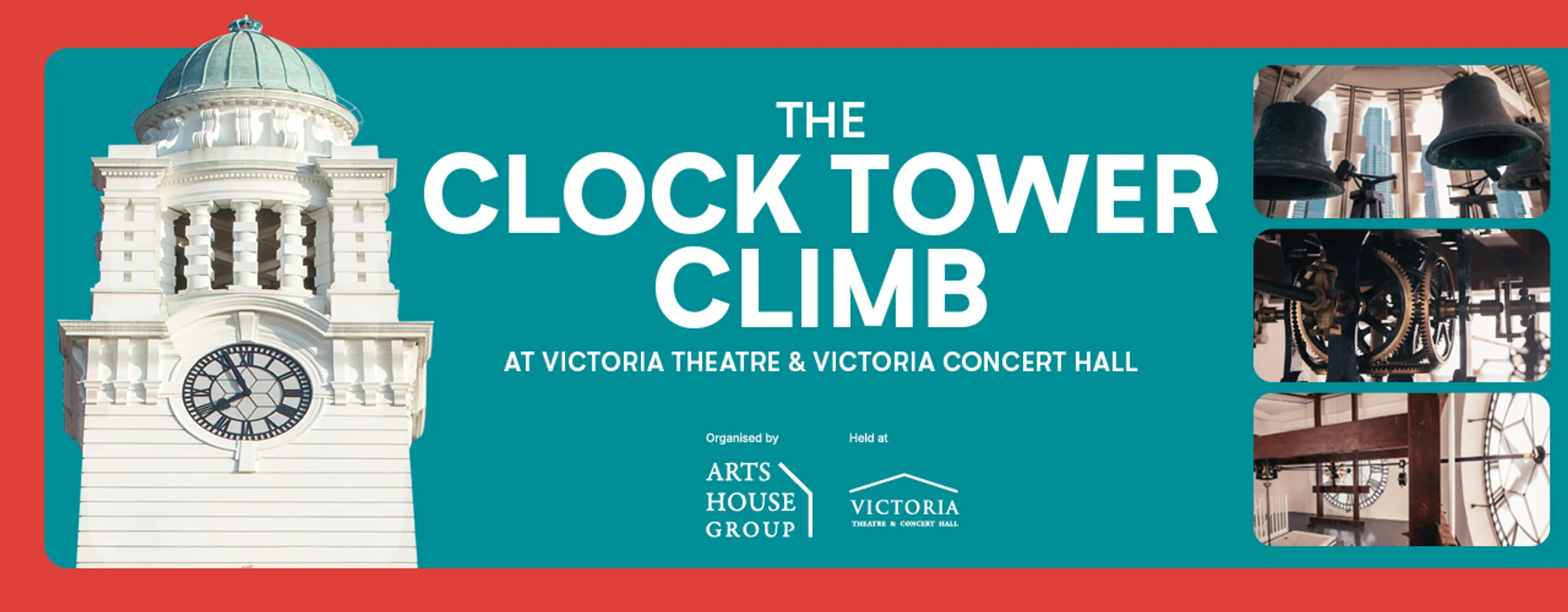 The Clock Tower Climb at Victoria Theatre and Victoria Concert Hall