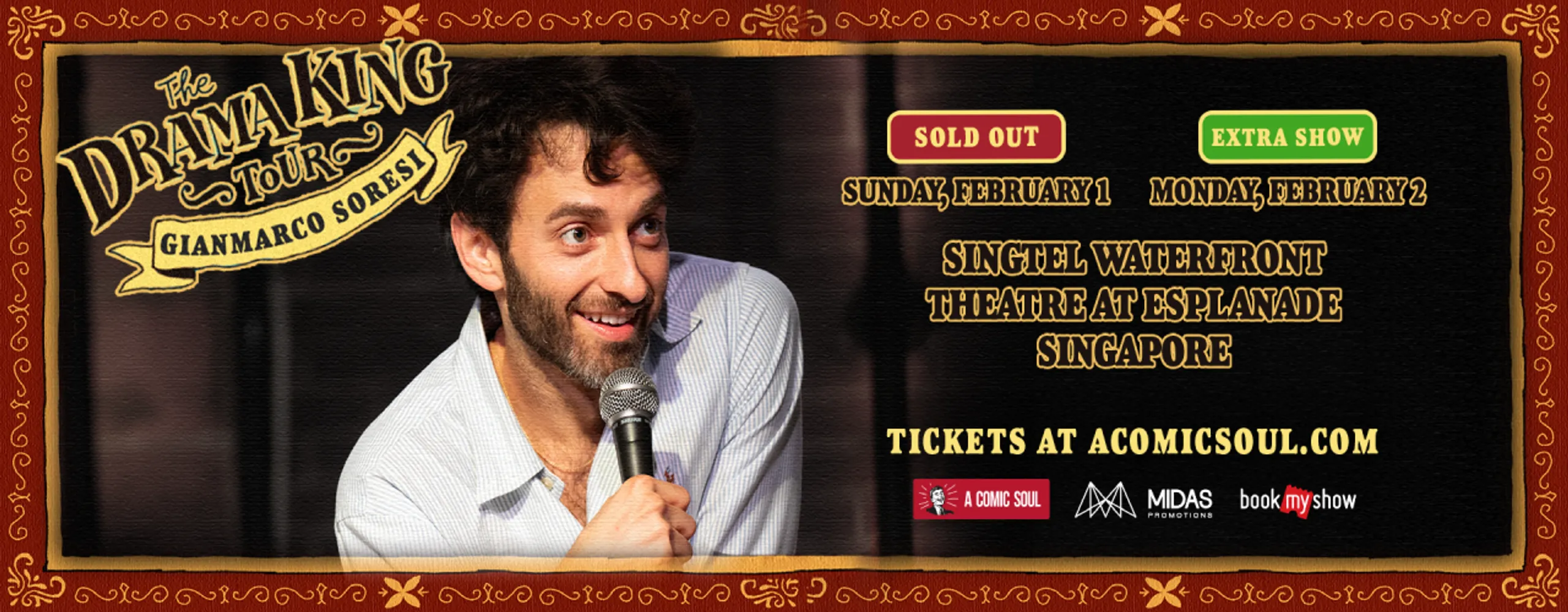 The Drama King Tour - Gianmarco Soresi