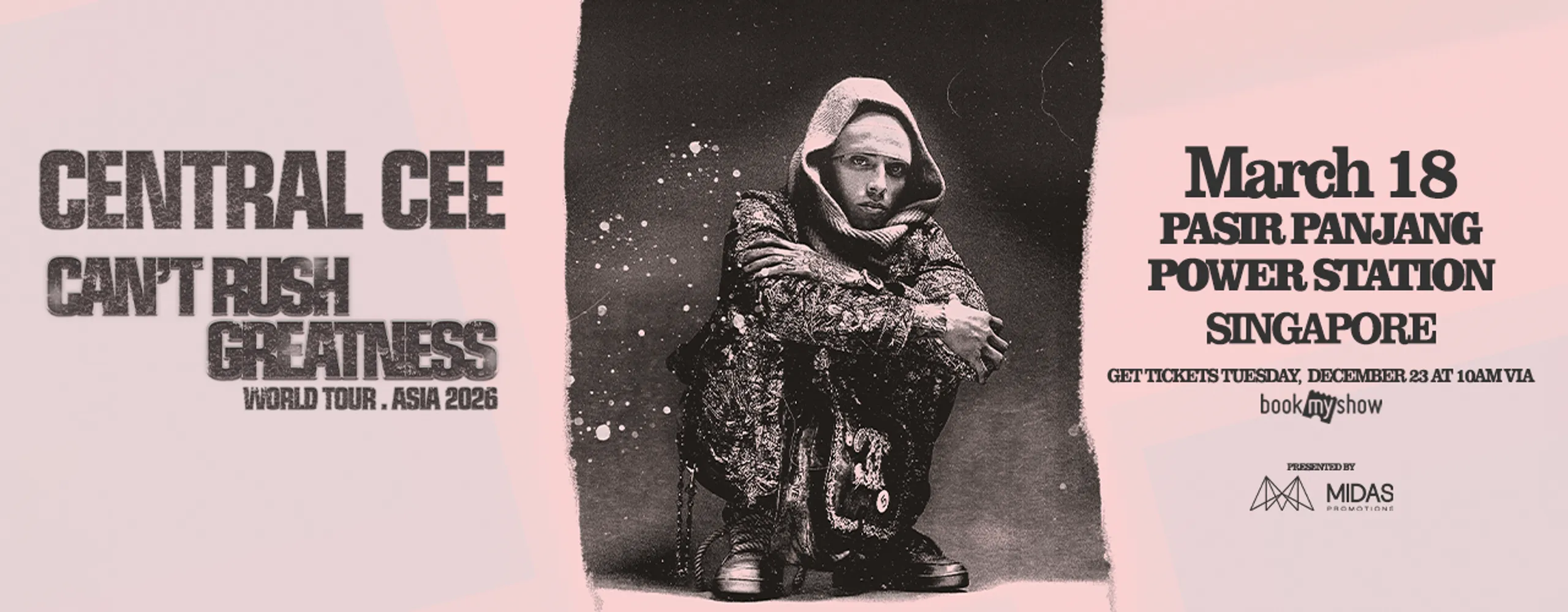 Central Cee – CAN’T RUSH GREATNESS WORLD TOUR Asia 2026