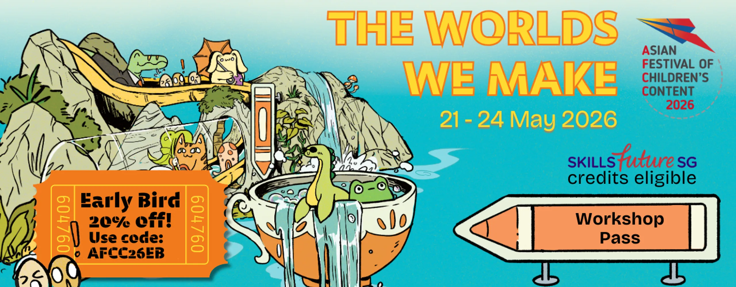 “The Worlds We Make” AFCC 2026 – Workshop Pass
