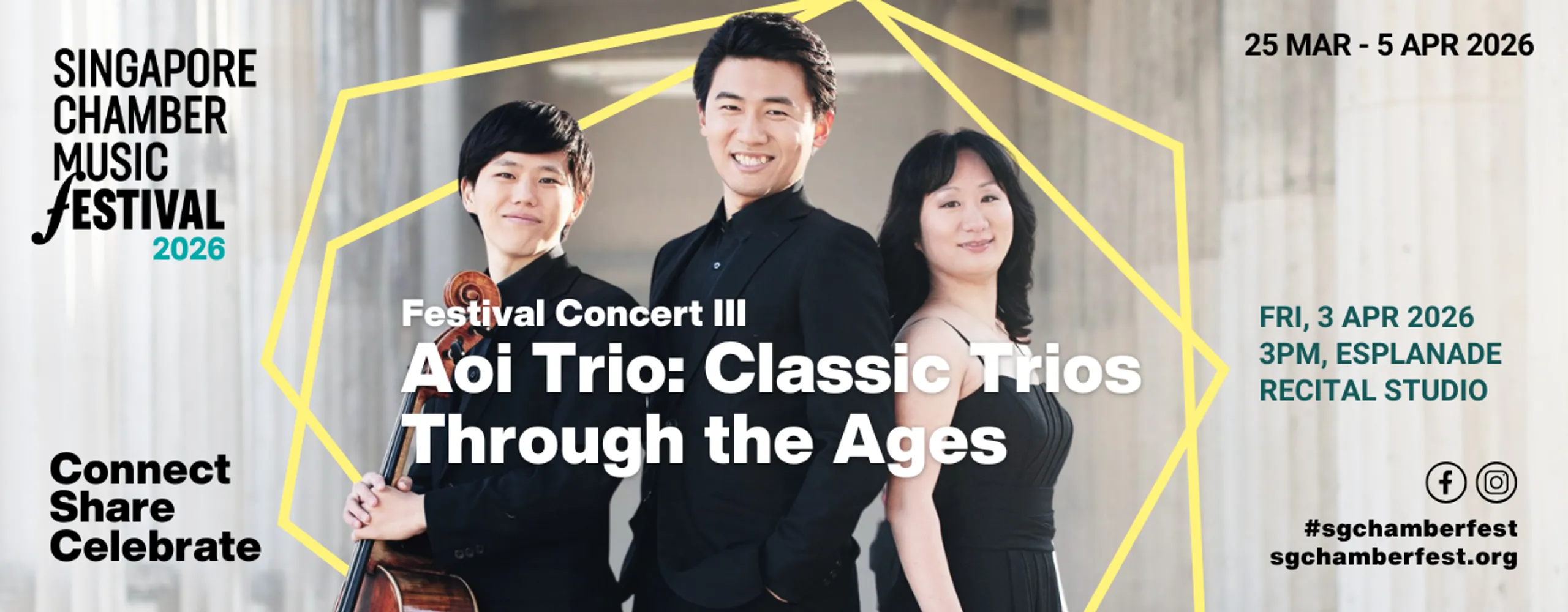 Festival Concert III: Aoi Trio - Classic Trios Through the Ages