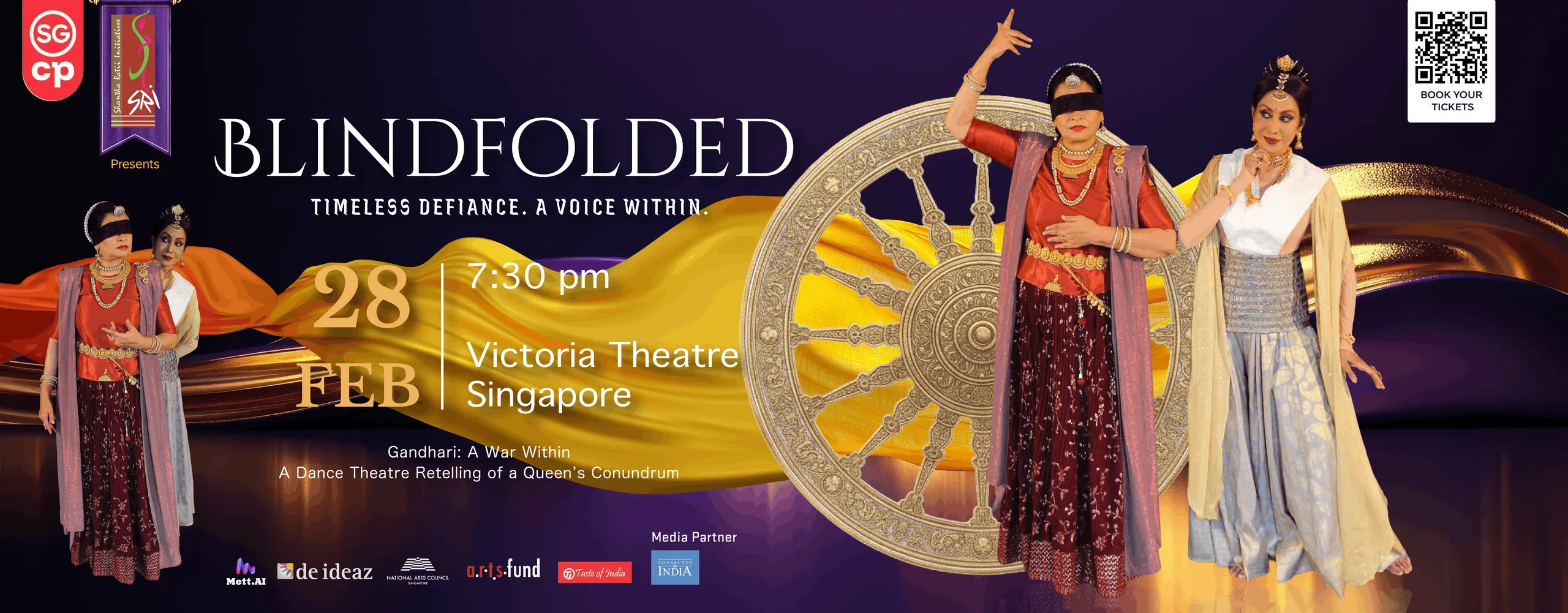 International Dance Day (IDD) Festival 2026: Blindfolded – A Reimagining of the Great Indian Epic, Mahabharata