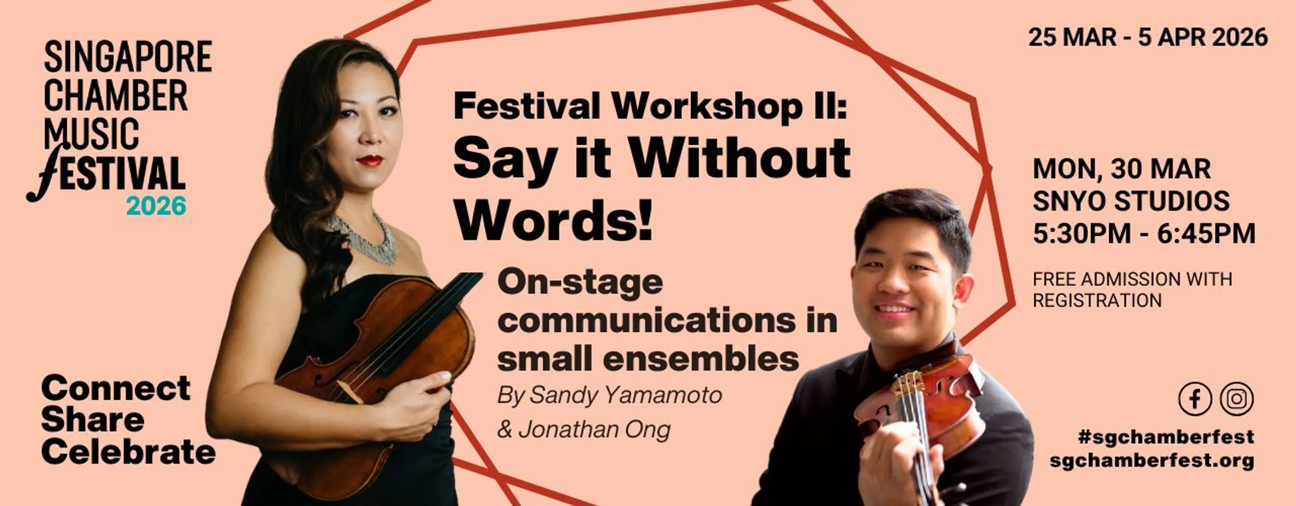 Festival Workshop II: Say it Without Words! On-stage communications in small ensembles