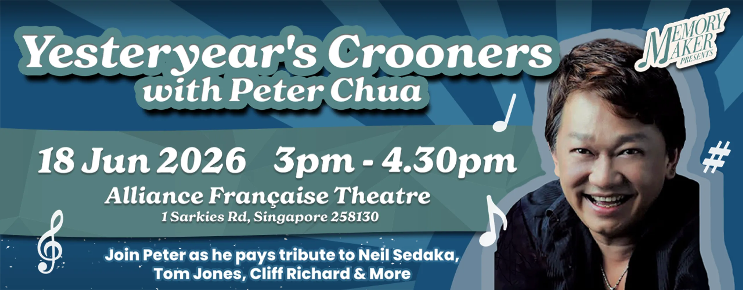 Yesteryear's Crooners with Peter Chua