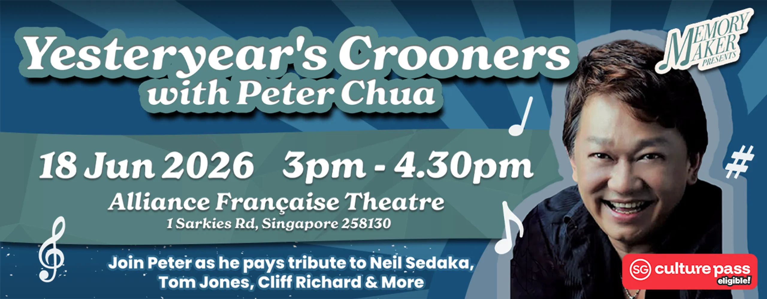 Yesteryear's Crooners with Peter Chua