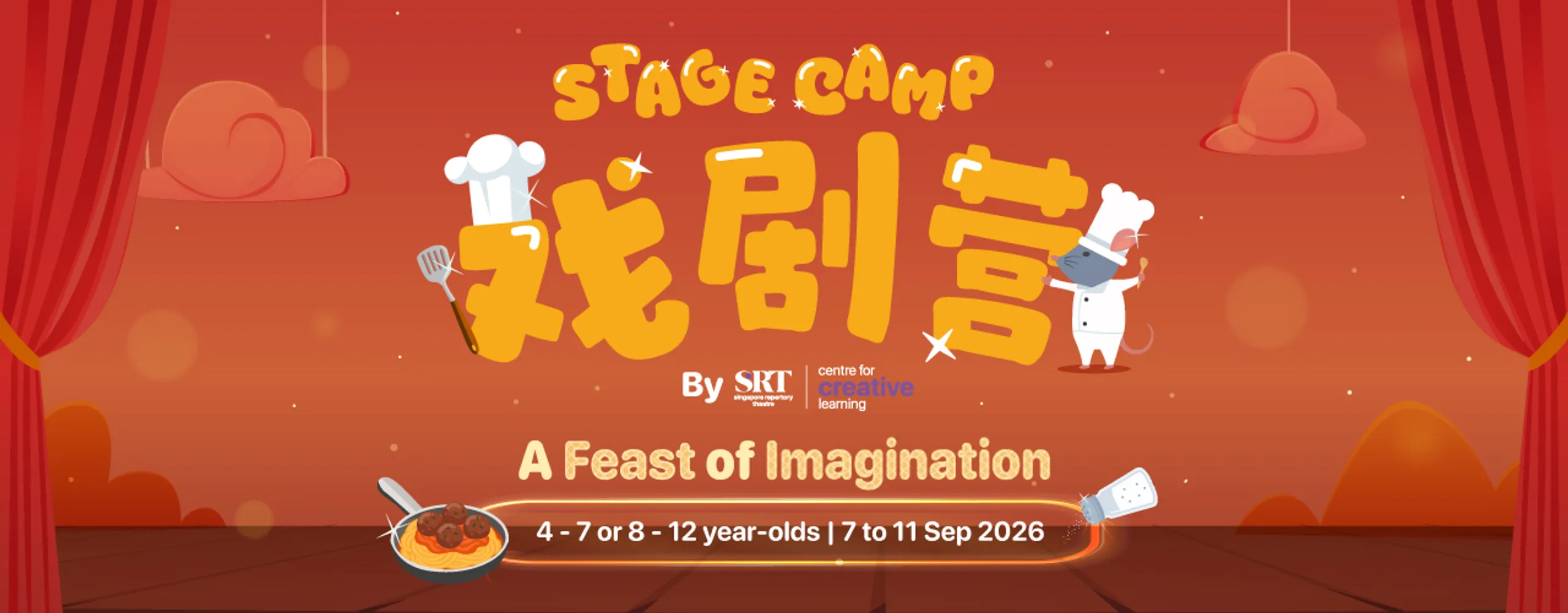 8-12 Year Olds: Stage Camp by SRT Centre for Creative Learning September 2026